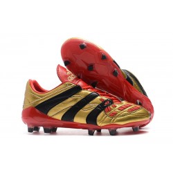 Adidas Buty Korki Predator Accelerator Electricity FG - Złoty Czarny Czerwony