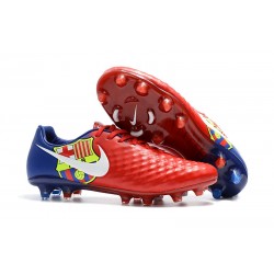 Korki Piłkarskie Nike Magista Opus II FG Barcelona Czerwony