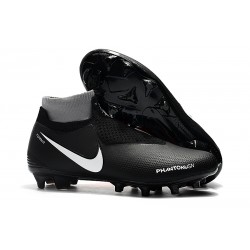 Nike Phantom VSN Elite Dynamic Fit FG Korki Pilkarskie - Czarny Czerwony Biały