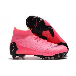 Nike Mercurial Superfly VI 360 Elite FG Korki Pilkarskie - Różowy Czarny