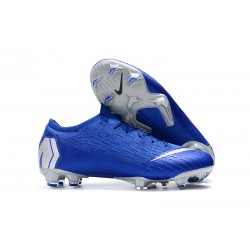 Nike Mercurial Vapor 12 Elite FG ACC Korki Pilkarskie - Niebieski Srebro