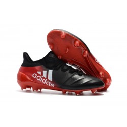 Buty adidas X 17.1 FG Meskie - Czarny Czerwony