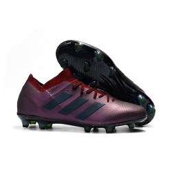 adidas Nemeziz Messi 18.1 FG Korki Pilkarskie - Fioletowy Czerwony