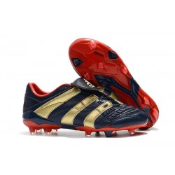 Adidas Buty Korki Predator Accelerator Electricity FG - Biały Złoto Czerwony