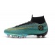 Ronaldo Buty Nike Mercurial Superfly 6 Elite AG Pro Niebieski