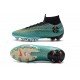 Ronaldo Buty Nike Mercurial Superfly 6 Elite AG Pro Niebieski