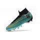 Ronaldo Buty Nike Mercurial Superfly 6 Elite AG Pro Niebieski