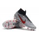 Neymar Buty Nike Mercurial Superfly 6 Elite AG Pro Biały Czarny Czerwony