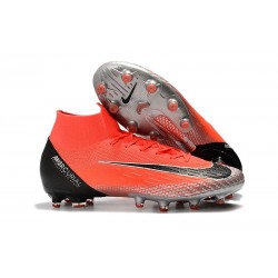 Buty Nike Mercurial Superfly 6 Elite AG Pro Czerwony Srebro Czarny