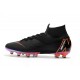 Buty Nike Mercurial Superfly 6 Elite AG Pro Czarny Pomarańczowy