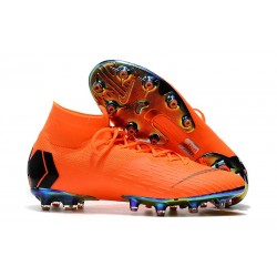 Buty Nike Mercurial Superfly 6 Elite AG Pro Pomarańczowy Czarny