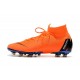 Buty Nike Mercurial Superfly 6 Elite AG Pro Pomarańczowy Czarny