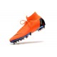 Buty Nike Mercurial Superfly 6 Elite AG Pro Pomarańczowy Czarny