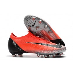 Nike Mercurial Vapor XII Elite AG-Pro Czerwony Czarny Srebro