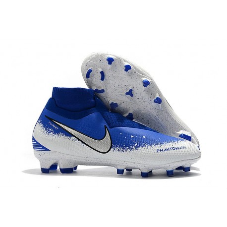 Nike Buty Pi karskie Phantom Vision DF FG Niebieski Bia y
