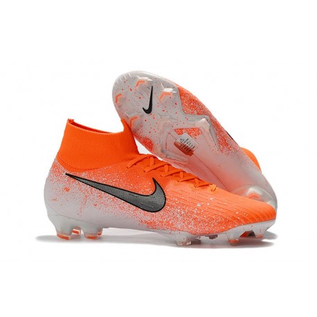 Nike Mercurial Superfly VI 360 Elite FG Korki Pilkarskie - Karmazynowy Biały Czarny