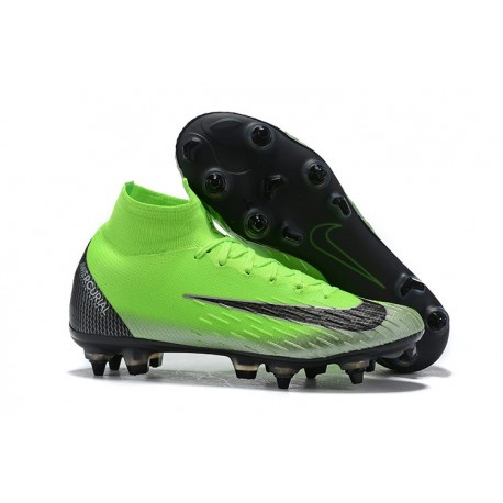 Cristiano Ronaldo Nike Mercurial Superfly 6 Elite Anti-Clog SG-Pro Zielony