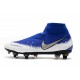 Buty Piłkarskie Nike Phantom VSN Elite DF SG-Pro AC Niebieski Biały Srebro