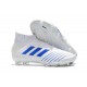 adidas Predator Virtuso 19+ FG Buty Piłkarskie - Biały Niebieski