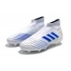 adidas Predator Virtuso 19+ FG Buty Piłkarskie - Biały Niebieski