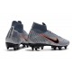 Nike Mercurial Superfly 6 Elite Anti-Clog SG-Pro Szary Pomarańczowy