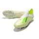 adidas X 18+ FG Buty Piłkarskie - Biały Zielony