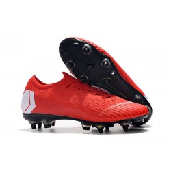 Nike Mercurial Vapor XII Elite SG-PRO AC Czerwony Biały