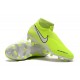 Nike Buty Piłkarskie Phantom Vision DF FG - Fluorescencyjny Żółty Biały