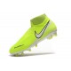 Nike Buty Piłkarskie Phantom Vision DF FG - Fluorescencyjny Żółty Biały