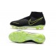 Nike Buty Piłkarskie Phantom Vision DF FG - Czarny Fluorescencyjny Żółty