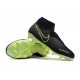 Nike Buty Piłkarskie Phantom Vision DF FG - Czarny Fluorescencyjny Żółty