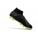 Nike Buty Piłkarskie Phantom Vision DF FG - Czarny Fluorescencyjny Żółty