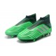 adidas Predator 19+ FG Buty Piłkarskie - Zielony Srebro