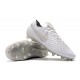 Buty Piłkarskie Nike Tiempo Legend VIII FG - Biały Srebro Szary