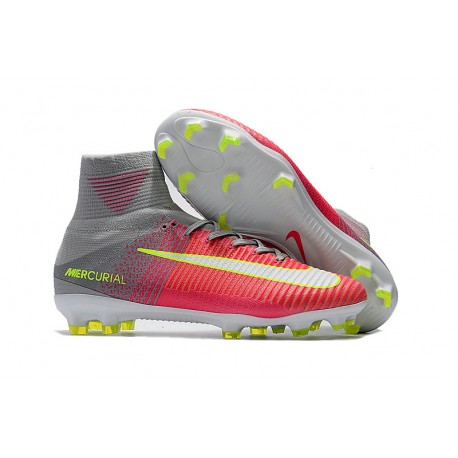 Buty Piłkarskie Nike Mercurial Superfly V FG Hematite Pomarańczowy