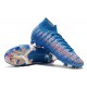 Buty Nike Mercurial Superfly 7 Elite DF FG - Ronaldo Shuai Niebieski 