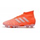 Buty piłkarskie adidas Predator 19.1 FG - Pomarańczowy Biały