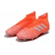 Buty piłkarskie adidas Predator 19.1 FG - Pomarańczowy Biały