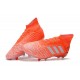 Buty piłkarskie adidas Predator 19.1 FG - Pomarańczowy Biały