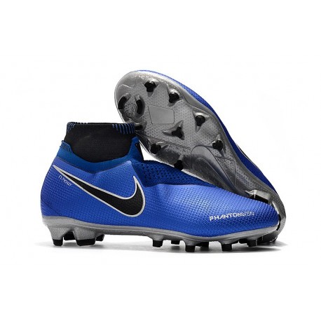 Nike Phantom VSN Elite Dynamic Fit FG Korki Pilkarskie - Niebieski Czarny