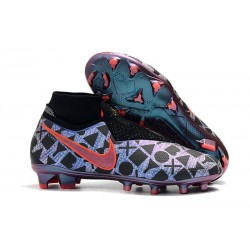 Nike x EA Sports Phantom Vision Elite Dynamic Fit FG - Niebieski Czarny Czerwony