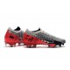 Buty piłkarskie Nike Mercurial Vapor XIII Elite FG NJR Platyna Czarny Czerwony