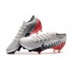 Buty piłkarskie Nike Mercurial Vapor XIII Elite FG NJR Platyna Czarny Czerwony