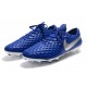 Buty Piłkarskie Nike Tiempo Legend VIII FG - Niebieski Biały