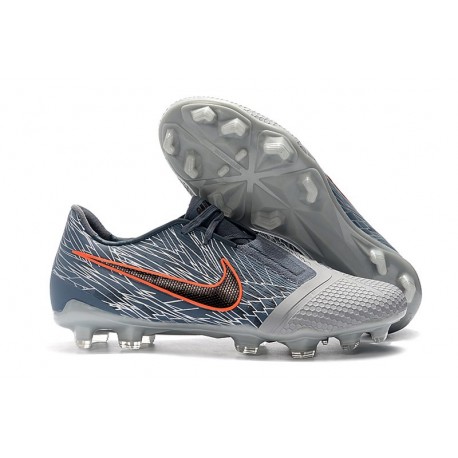 Nike Phantom Venom Elite Fg Korki Pilkarskie Szary Czarny Niebieski