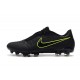 Nike Phantom Venom Elite Fg Korki Pilkarskie Czarny Fluorescencyjny