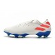 adidas Nemeziz 19.1 FG Buty - Biały Niebieski Czerwony