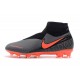 Nike Buty Piłkarskie Phantom Vision DF FG - Czarny Czerwony