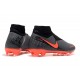 Nike Buty Piłkarskie Phantom Vision DF FG - Czarny Czerwony