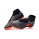 Nike Buty Piłkarskie Phantom Vision DF FG - Czarny Czerwony